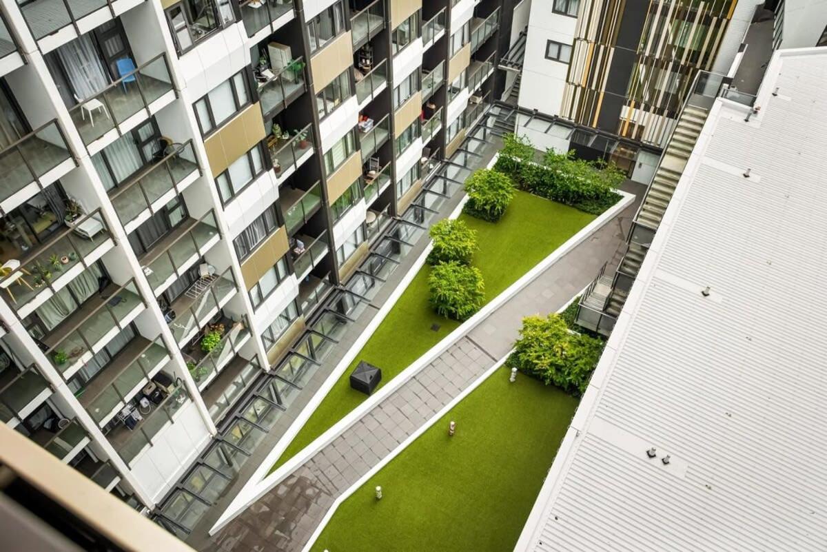 Cosy Two Bedroom Apartment With Balcony Pool And Gym Auckland Exteriör bild